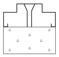 Metal Frame Handing Masonry
